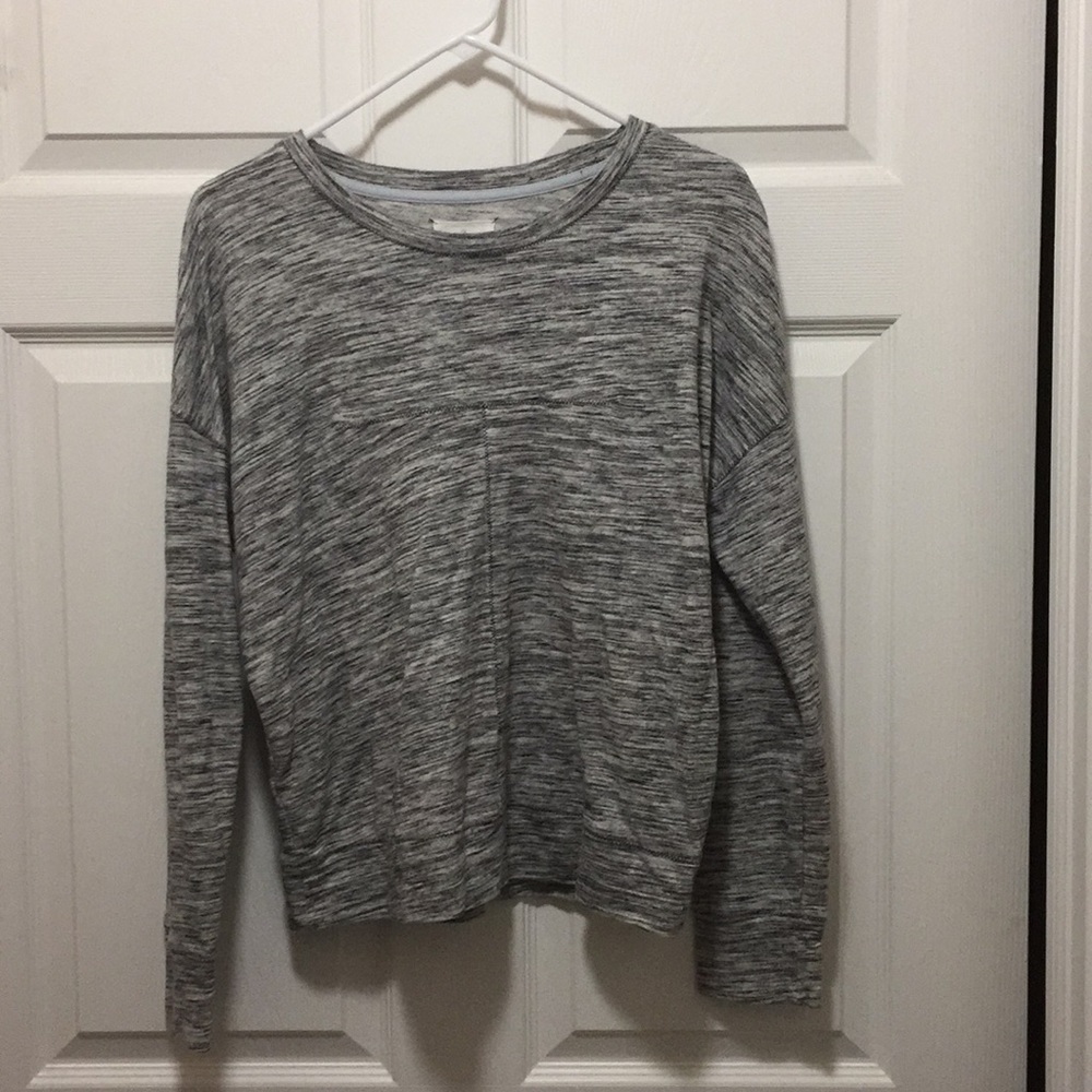 Lightweight long sleeve sweatshirt
